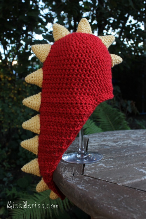 Baby dragon hat on missneriss.com